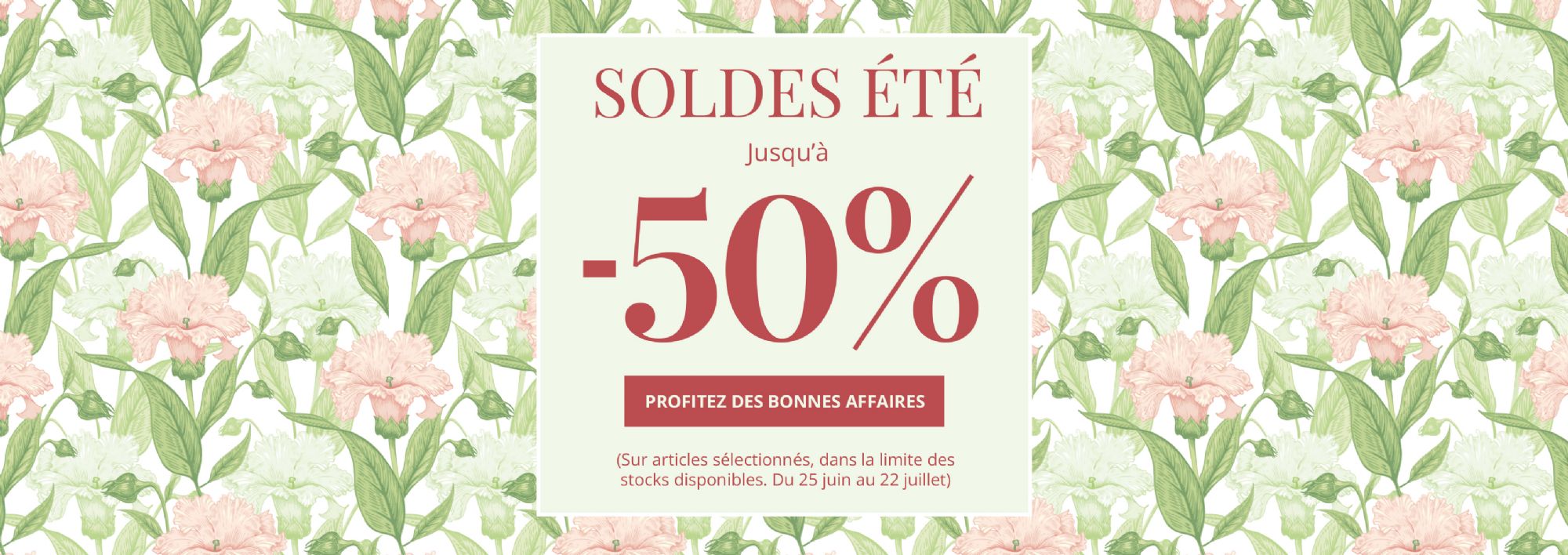 SOLDES ÉTÉ