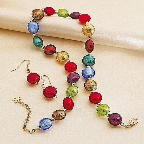Bijoux verre Murano
