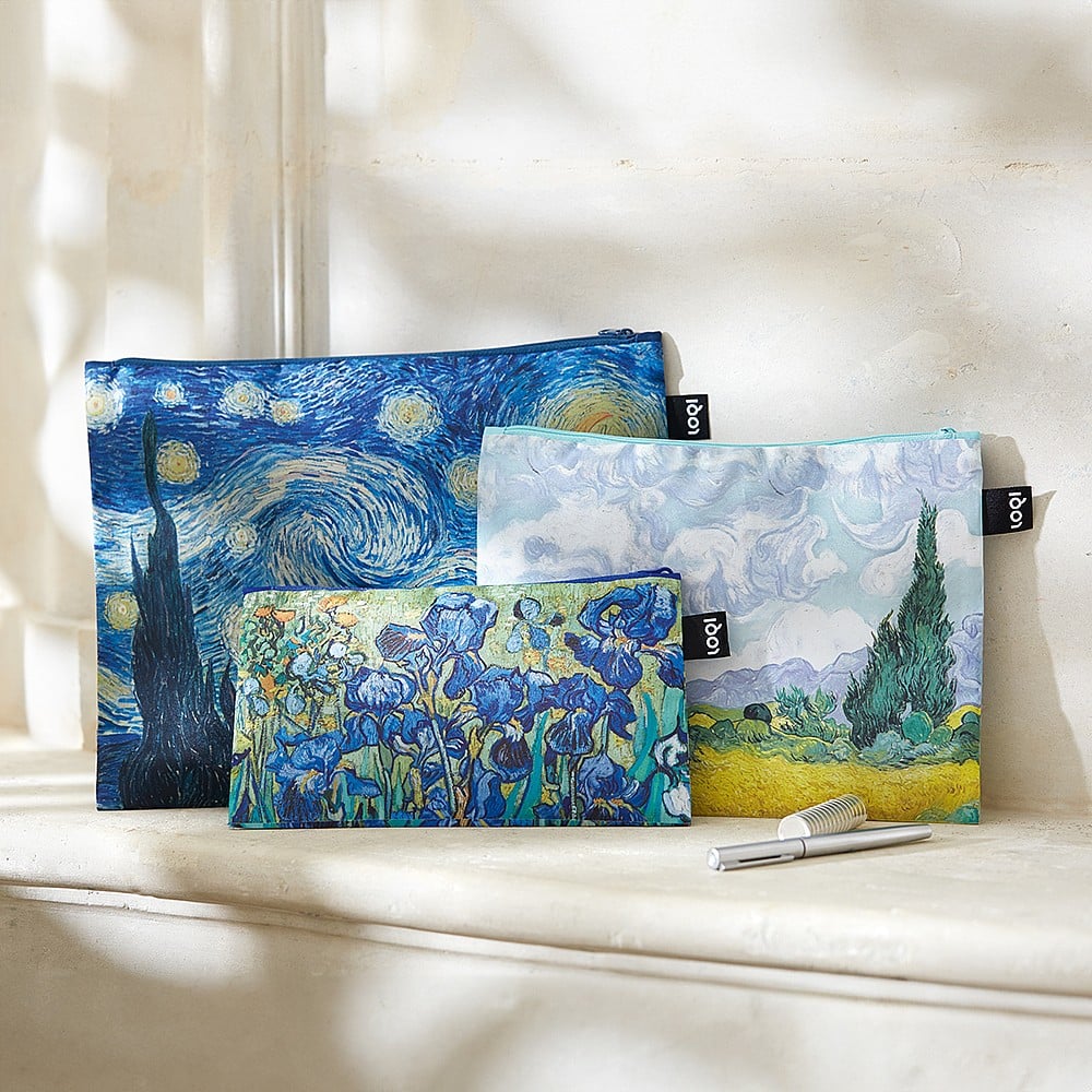 Trio de pochettes Van Gogh