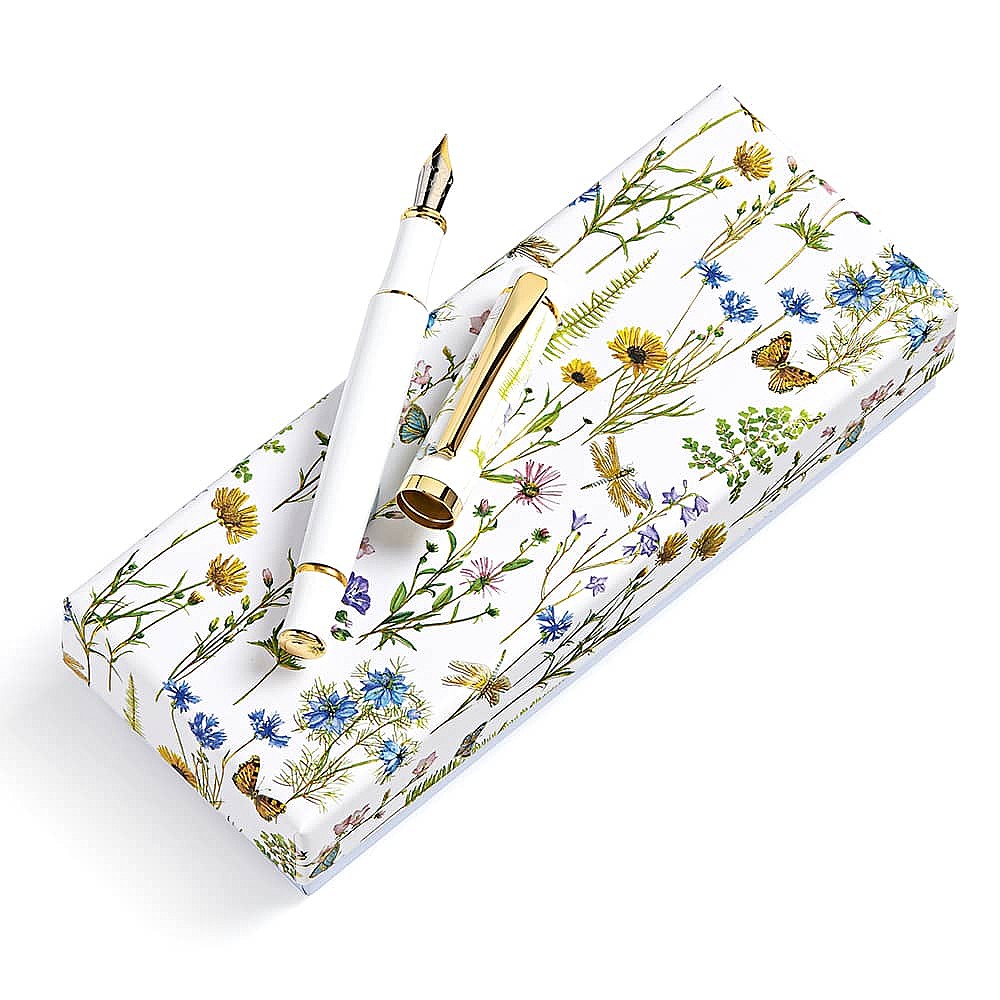 Stylo fleurs sauvages